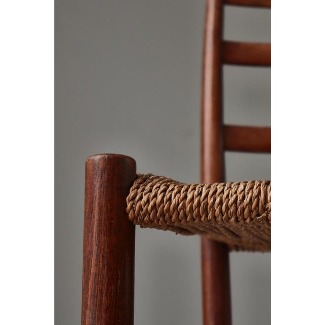 Vintage Funkis Novo Chair in Beech and Seagrass by Arne Jacobsen for Fritz Hansen, 1935 For Sale - Image 12 of 16