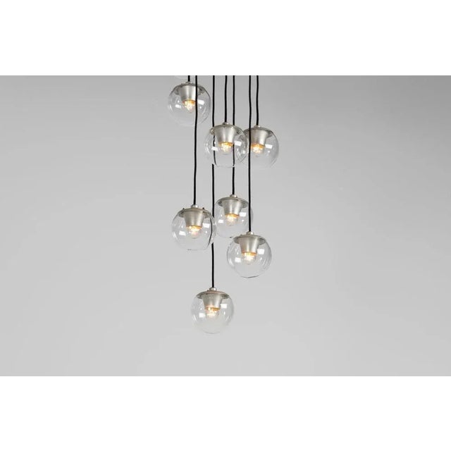 1950s Model 2095/9 Pendant attributed to Gino Sarfatti for Arteluce, Italy, 1958 For Sale - Image 5 of 18