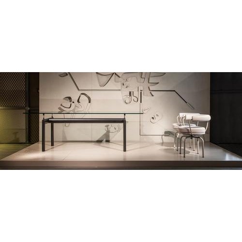 Cassina LC6 Table by Le Corbusier, Pierre Jeanneret and Charlotte Perriand for Cassina For Sale - Image 4 of 6