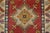Red Kazak Runner 2’10” X 9’9” Red Wool Tribal Hand-Knotted Oriental Rug For Sale - Image 8 of 13