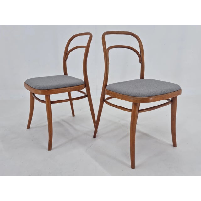 Set of Bentwood Chairs by Antonín Šuman, 1960s For Sale - Image 3 of 12