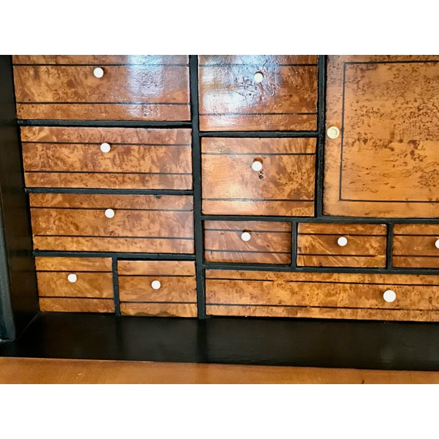 Biedermeier Fall Front Secretaire a Abattant For Sale - Image 12 of 12