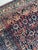 Cotton-Candy Hydrangea with Protective Evil Eye Antique Bibikkibad Rug 8.7 x 11.9 For Sale - Image 13 of 14