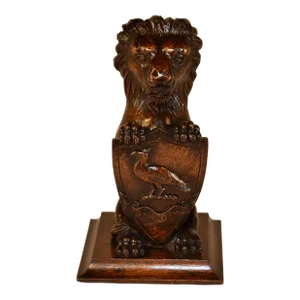 Early 19th Century Carved Lion
