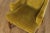 Green Chippendale Style Tall Back Wing Chair For Sale - Image 8 of 12