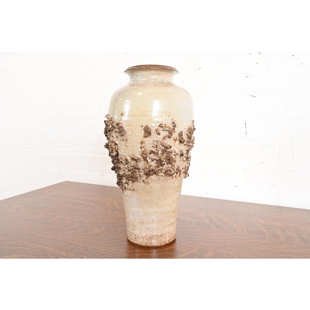 Mid-Century Modern Icelandic Lava Ceramic Pottery by Glit Iceland, Circa 1960s For Sale - Image 3 of 12