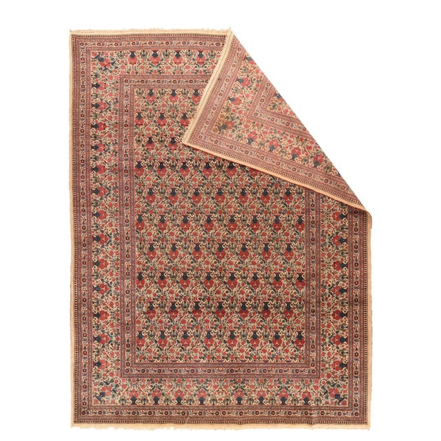 The allover Zil-i-Sultan (“shadow of the sultan” design was particularly popular in Persia in the later 19th century. This...