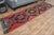 1970s Vintage Handmade Wool Cotton Red Runner Rug For Sale - Image 4 of 11