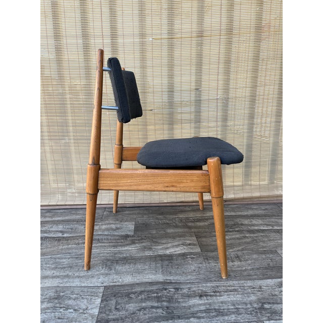 1960s Set of Six Mid-Century Modern Atomic Era Dining Chairs Circa 1960s For Sale - Image 5 of 18