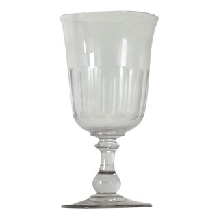 French 19th Century Glass Celery Vase For Sale