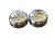 1940s White Milk Glass Artichoke-Form Salt & Pepper Shakers - Pair For Sale - Image 9 of 9