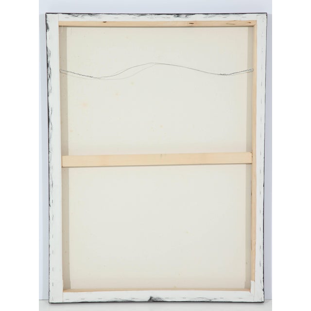 Textile "Woolworth" Contemporary Architectural Acrylic Painting by Lynn Curlee For Sale - Image 7 of 8