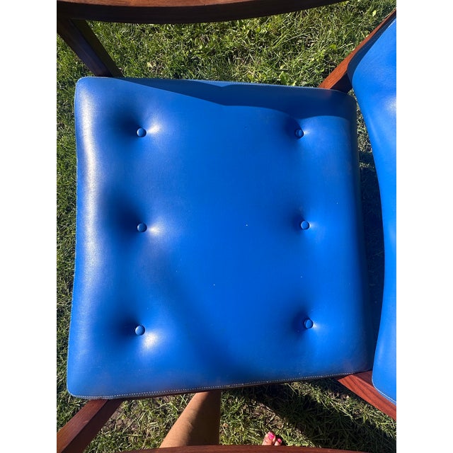 Gunlocke Mid Century Walnut Occasional Desk Chair For Sale - Image 10 of 12