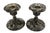 Mid-Century Modern Vintage Godinger Silver-Plate Candlesticks With Boroque Grape and Scroll Design - A Pair For Sale - Image 3 of 12