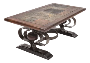 Brutalist Coffee Table, 1940s