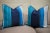 2020s Custom Striped Pillows - a Pair For Sale - Image 5 of 5