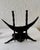 David Palombo Heavy Hand Forged Brutalist Iron Book Ends Not signed as typical Dimensions: 10 X 8 X 6 and 8.5 X 9 X 6.5...