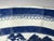Blue Antique Chinese Canton Blue & White Vegetable Dish, c. 1860 For Sale - Image 8 of 10