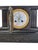 Late 19th Century Late 19th-Century French Neo-Grec Black Slate Mantel Clock by Japy Frères For Sale - Image 5 of 16