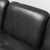 Modular Four-Seater Sofa in Black Eco-Leather, 1970s, Set of 4 For Sale - Image 14 of 15