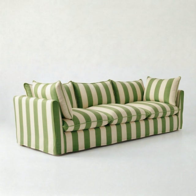 A joyous beautiful sofa made by hand in the USA using natural materials with a large dollop of comfort. 'Tradition with a...