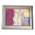 Contemporary American Abstract Nude Watercolour and Pastel Painting on Paper by Susan Berris For Sale