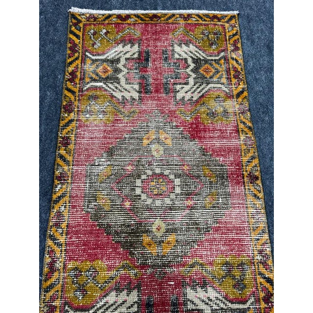 Turkish Yastik Rug 1'8" x 3'3" For Sale - Image 4 of 5