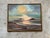 Vintage Framed Seascape Oil Painting For Sale - Image 10 of 12