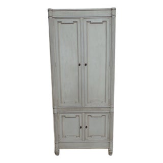 Gustavian Style Wardrobe For Sale