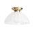 The Dariel Glass Flush Mount is a versatile addition to any room with a style that blends classic elegance with modern...