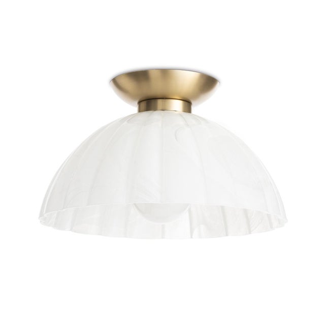 The Dariel Glass Flush Mount is a versatile addition to any room with a style that blends classic elegance with modern...