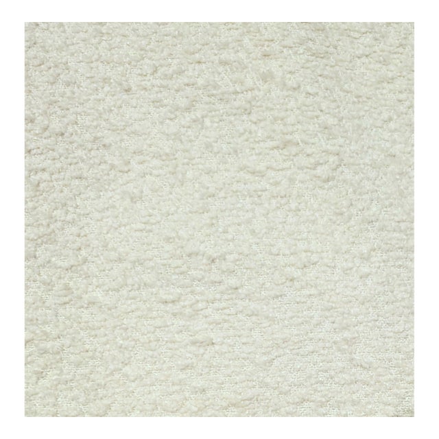 Holly Hunt "Smokey" Vanilla Heavy Boucle Upholstery Fabric-5 Yards For Sale