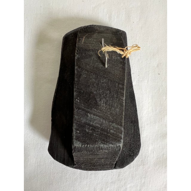 Early 20th Century Vintage Carved Wooden Indian Textile Stamps- Set of 2 For Sale - Image 5 of 15