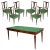 Mid-Century Italian Dining Room Table & Chairs, Set of 7 For Sale - Image 10 of 10