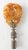 19th Century Chinese Carved Carnelian Agate Lamp Finial Pendant For Sale - Image 9 of 9