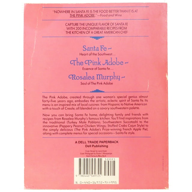 Santa Fe Restaurant Cookbooks - Mark Miller's Coyote Cafe & the Pink Adobe For Sale - Image 9 of 9