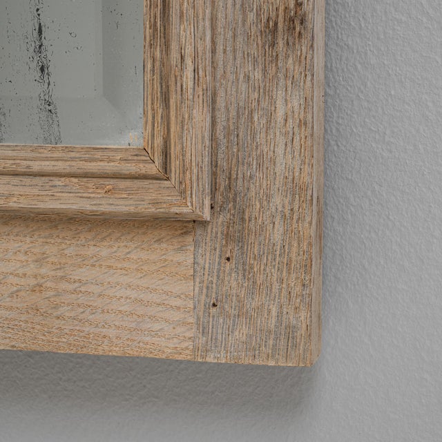 1900s Belgian Carved Oak Folding Wall Mirror For Sale - Image 13 of 18