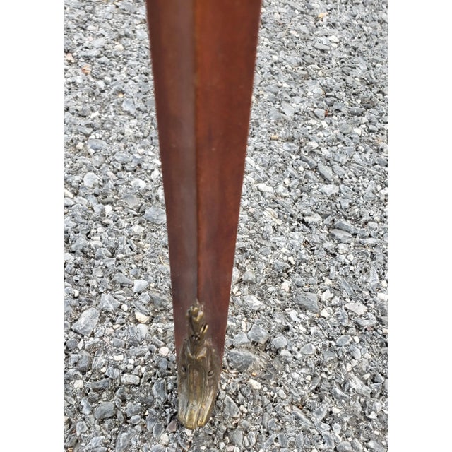 Louis XV Marquetry Mirrored and Galleried Bonheur Du Jour Ladies' Bureau Vanity For Sale - Image 12 of 13