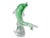 Traditional Italian Murano Glass Dolphin Sculpture For Sale - Image 3 of 4