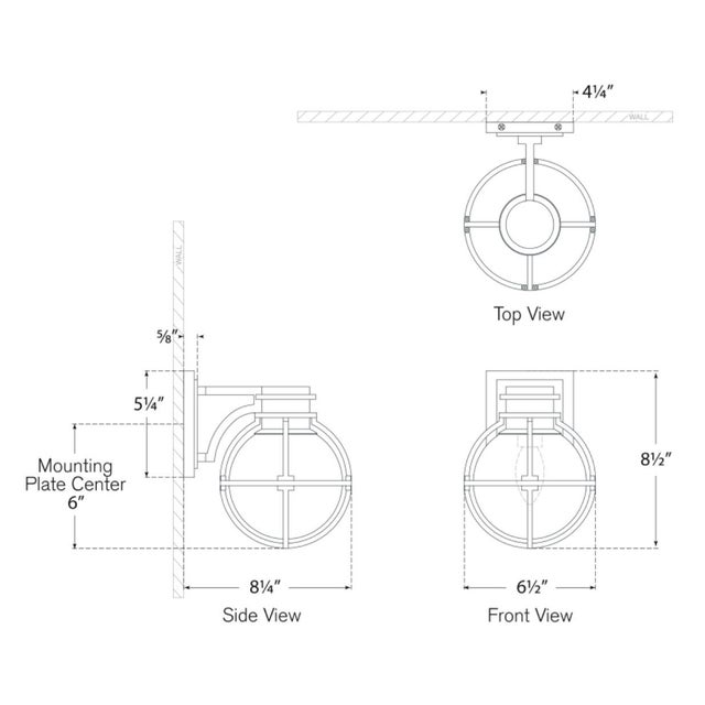Silver Chapman & Myers for Visual Comfort Signature Gracie Single Sconce in Polished Nickel with White Glass For Sale - Image 8 of 10
