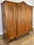 Vintage French Louis XVI Style Carved Oak 4-Door Wardrobe For Sale - Image 12 of 12