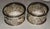 1920s Pair of Gaydon & Sons Sterling Silver Napkin Holders For Sale - Image 4 of 5