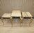 Hollywood Regency Nesting Tables in Marble, 1960s, Set of 3 For Sale - Image 4 of 12