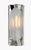 Modern Visual Comfort for Kate Spade Castle Peak Frosted Glass 1 Light Bathroom Vanity Faceted Sconce Light Fixture For Sale - Image 3 of 11