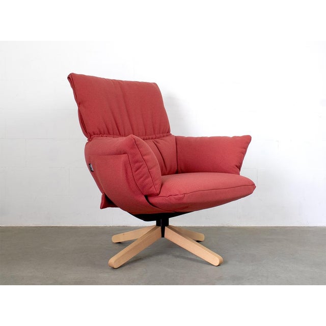 Patricia Urquiola Set of Ludo Lounge Chair and Ottoman by Patricia Urquiola for Cappellini, 2020 For Sale - Image 4 of 12