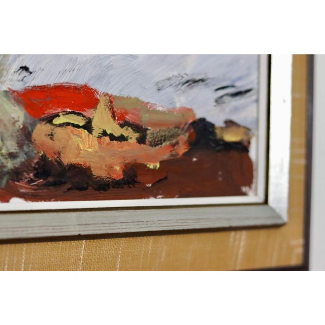 H Öman, Mountain Motif, 1960s, Oil on Board, Framed For Sale - Image 5 of 11