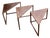 Rare Set of 3 Attributed to Kai Kristiansen Rosewood Nesting Tables, Vildbjerg Møbelfabrik, Denmark, 1960s For Sale