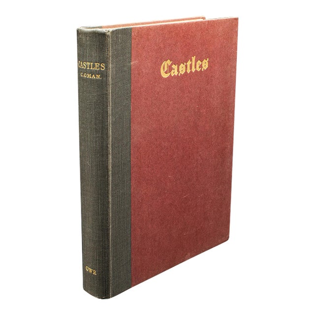 GWR Castles Book, Charles Oman, Historic Illustrated Reference, Vintage, English For Sale