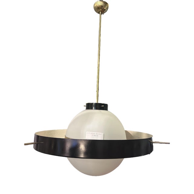Flying Saucer Chandelier from Stilnovo For Sale