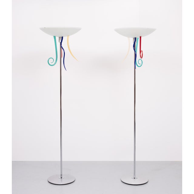 Efesto Floor Lamps by Andrea Anastasio, 1990, Set of 2 For Sale - Image 10 of 10
